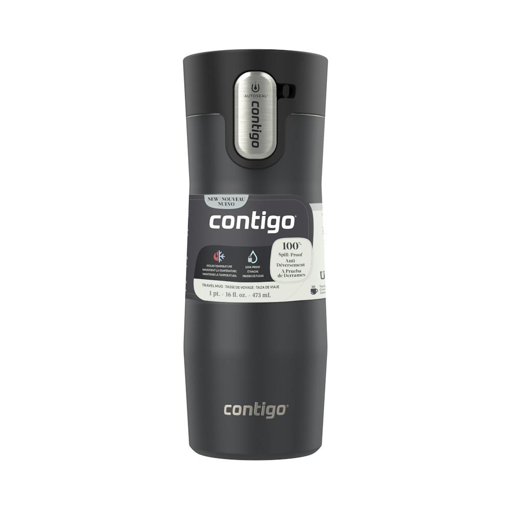 Contigo® AUTOSEAL® West Loop Vacuum-Insulated Stainless Steel Travel Mug with Easy-Clean Lid, 16 oz (VW9L)