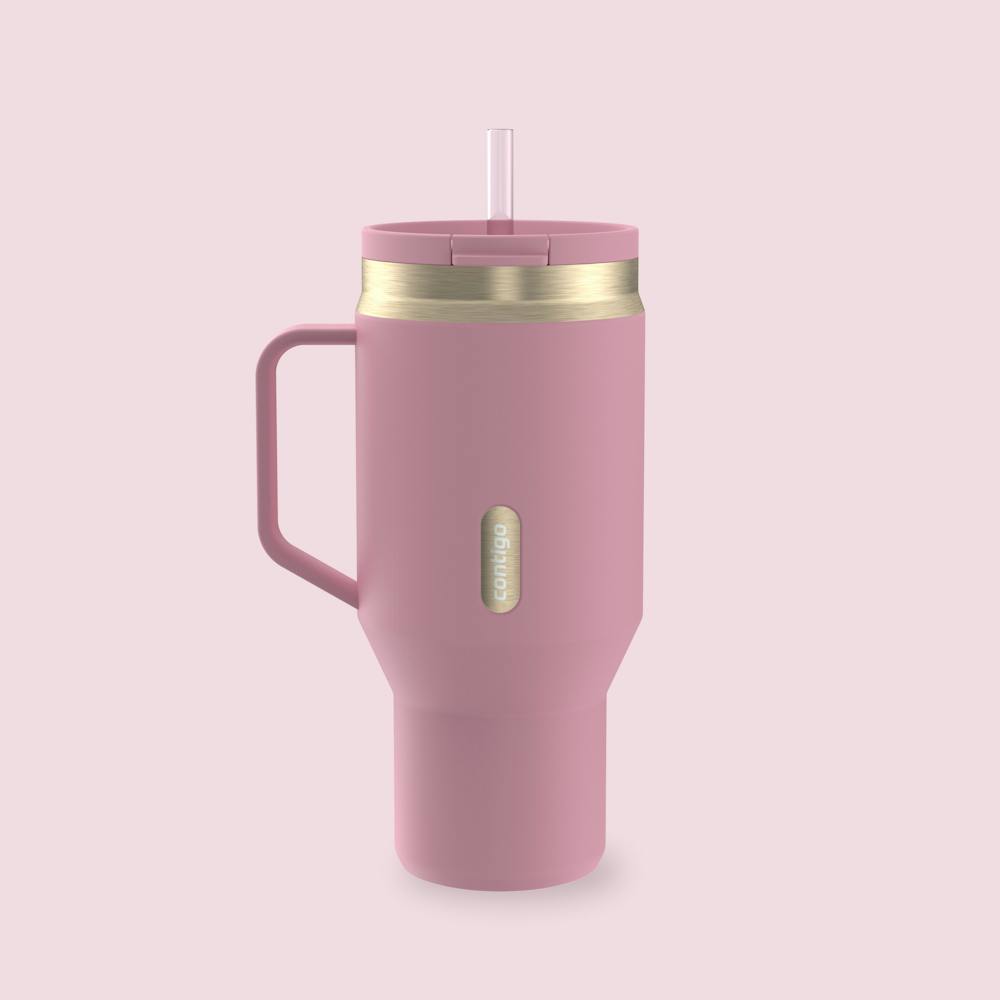 30 oz SnapSeal™ Tumbler (w/ Straw & Handle) (UR48)