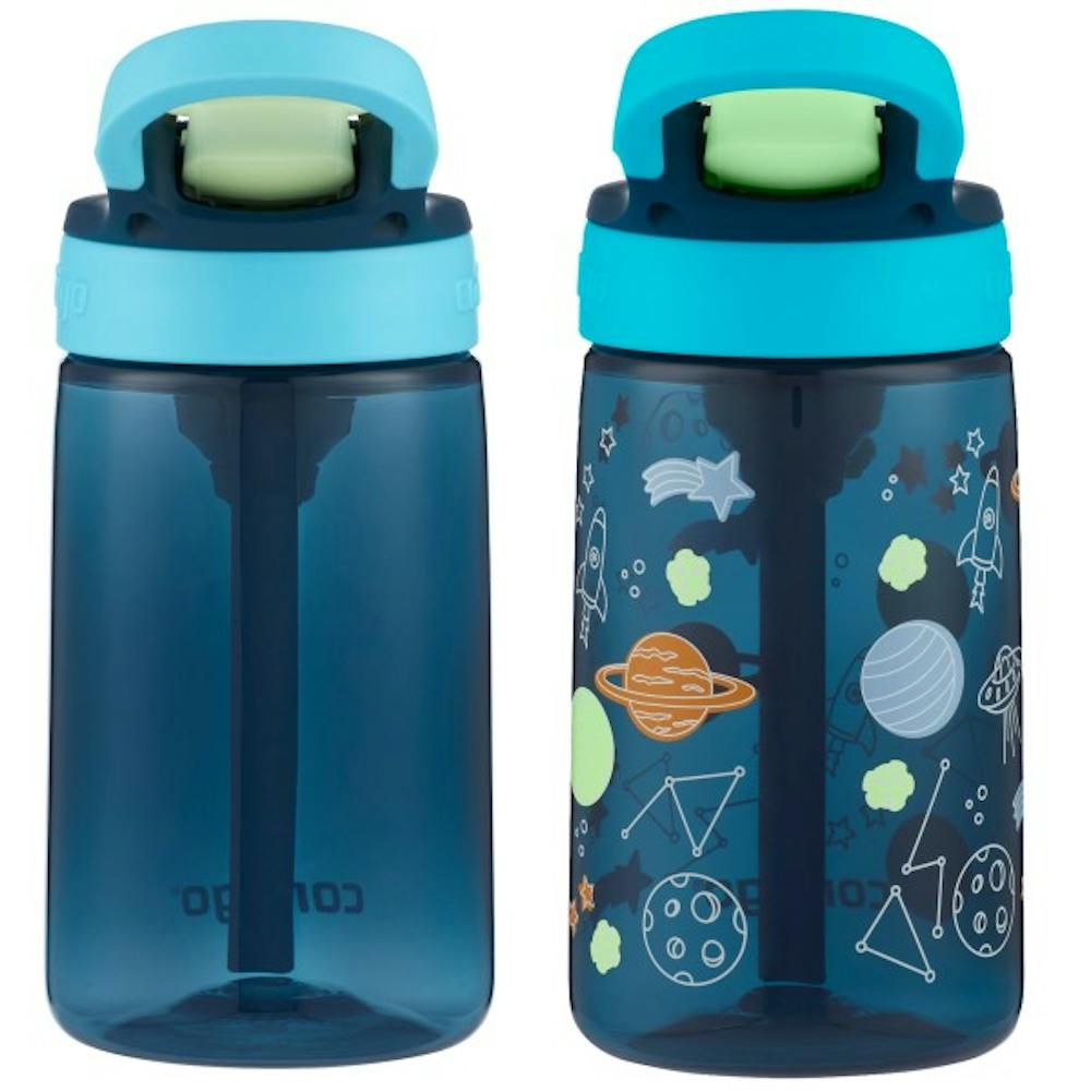 Contigo® Kids Water Bottle with Redesigned AUTOSPOUT® Straw, 14 oz, 2 pack (KNS0)