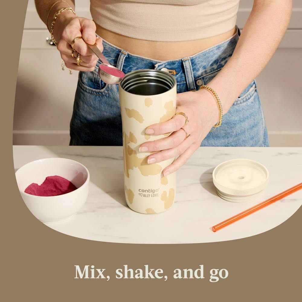 Contigo® x Ally Love Streeterville 2.0 Stainless Steel Tumbler with Straw, 24oz (D3N4)