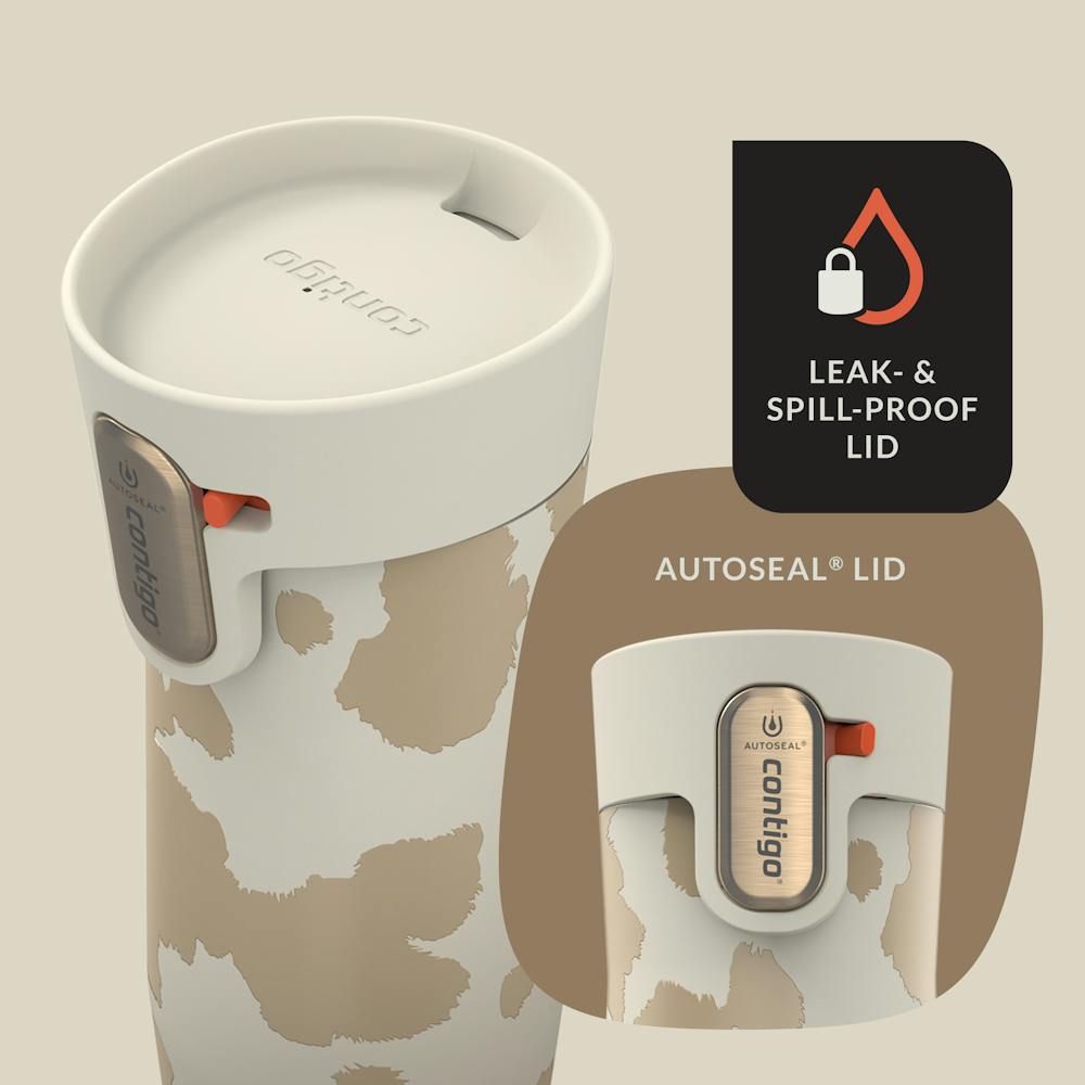Contigo® x Ally Love West Loop 3.0 Stainless Steel Travel Mug with AUTOSEAL® Easy-Clean Lid, 16oz (88D5)