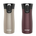 Contigo® West Loop 2.0 Leak-Proof Spill-Proof Insulated Stainless Steel Travel Mug, 16oz., 2 Pack (I7OV)