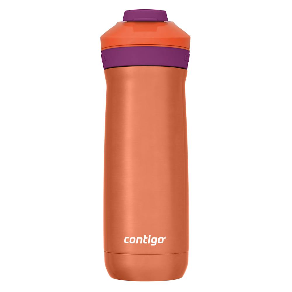 Contigo® Kids’ Casey Stainless Steel Water Bottle with Spill-Proof Leak-Proof Lid, 13oz (SSQ4)