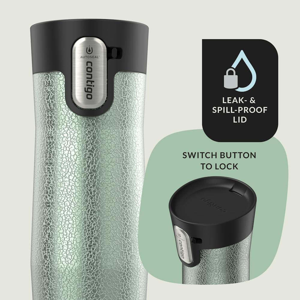Contigo® AUTOSEAL® West Loop Vacuum-Insulated Stainless Steel Travel Mug with Easy-Clean Lid, 16 oz (VW9L)