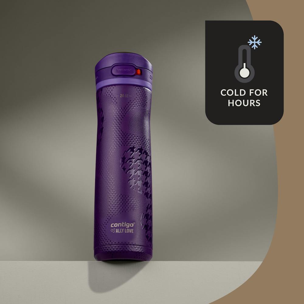 Contigo® x Ally Love Jackson Chill 2.0 Stainless Steel Water Bottle with AUTOPOP® Lid, 24oz (IXAR)