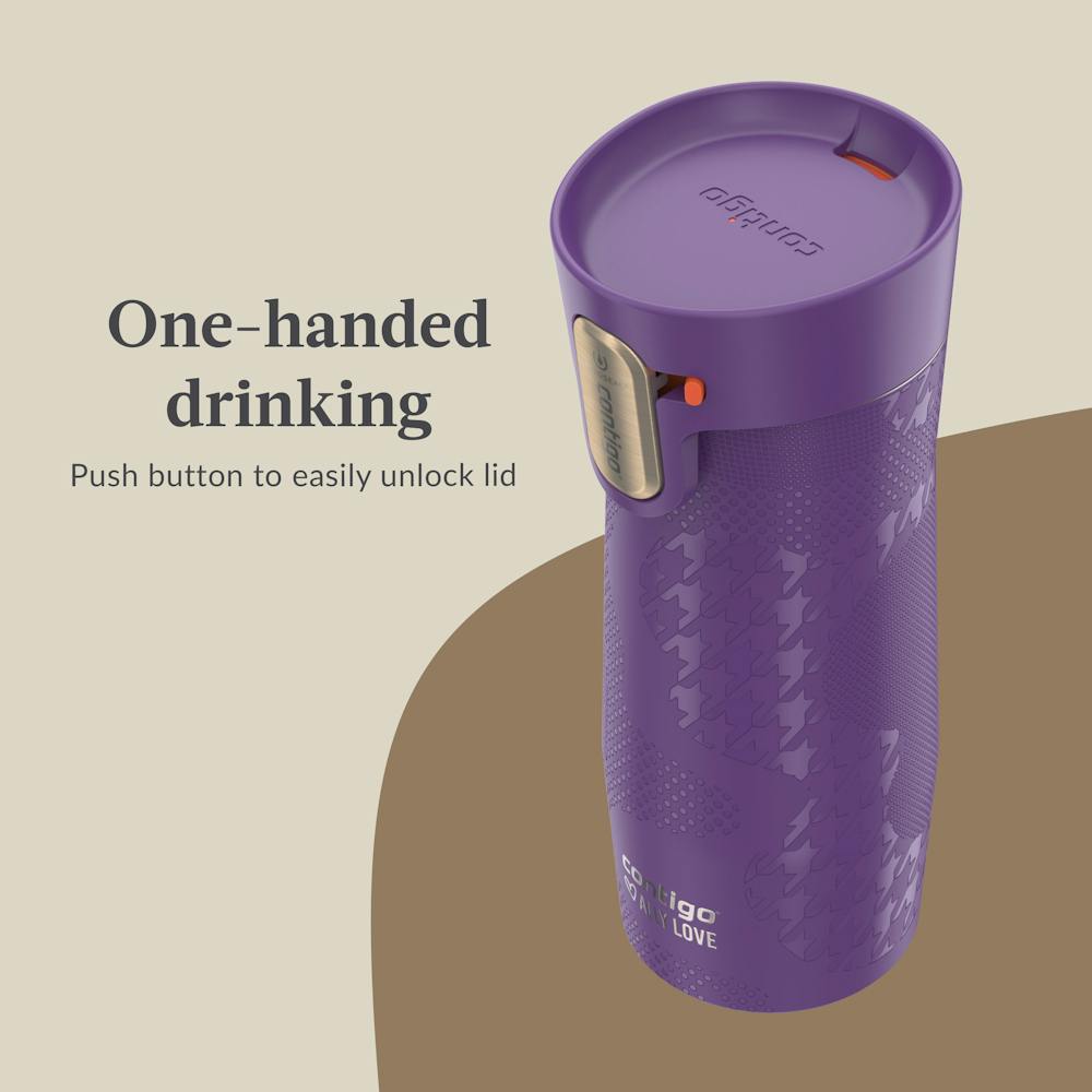 Contigo® x Ally Love West Loop 3.0 Stainless Steel Travel Mug with AUTOSEAL® Easy-Clean Lid, 16oz (88D5)