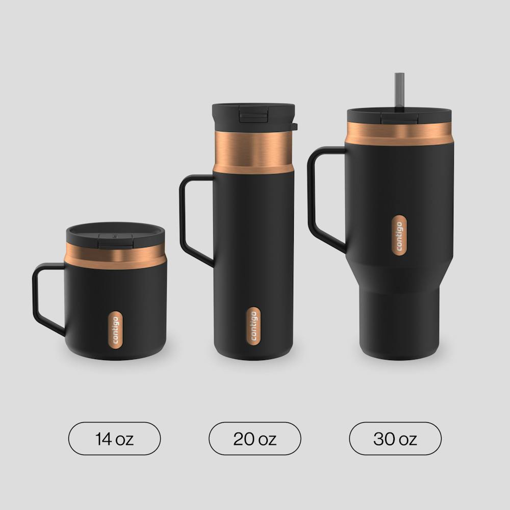 30 oz SnapSeal™ Tumbler (w/ Straw & Handle) (UR48)