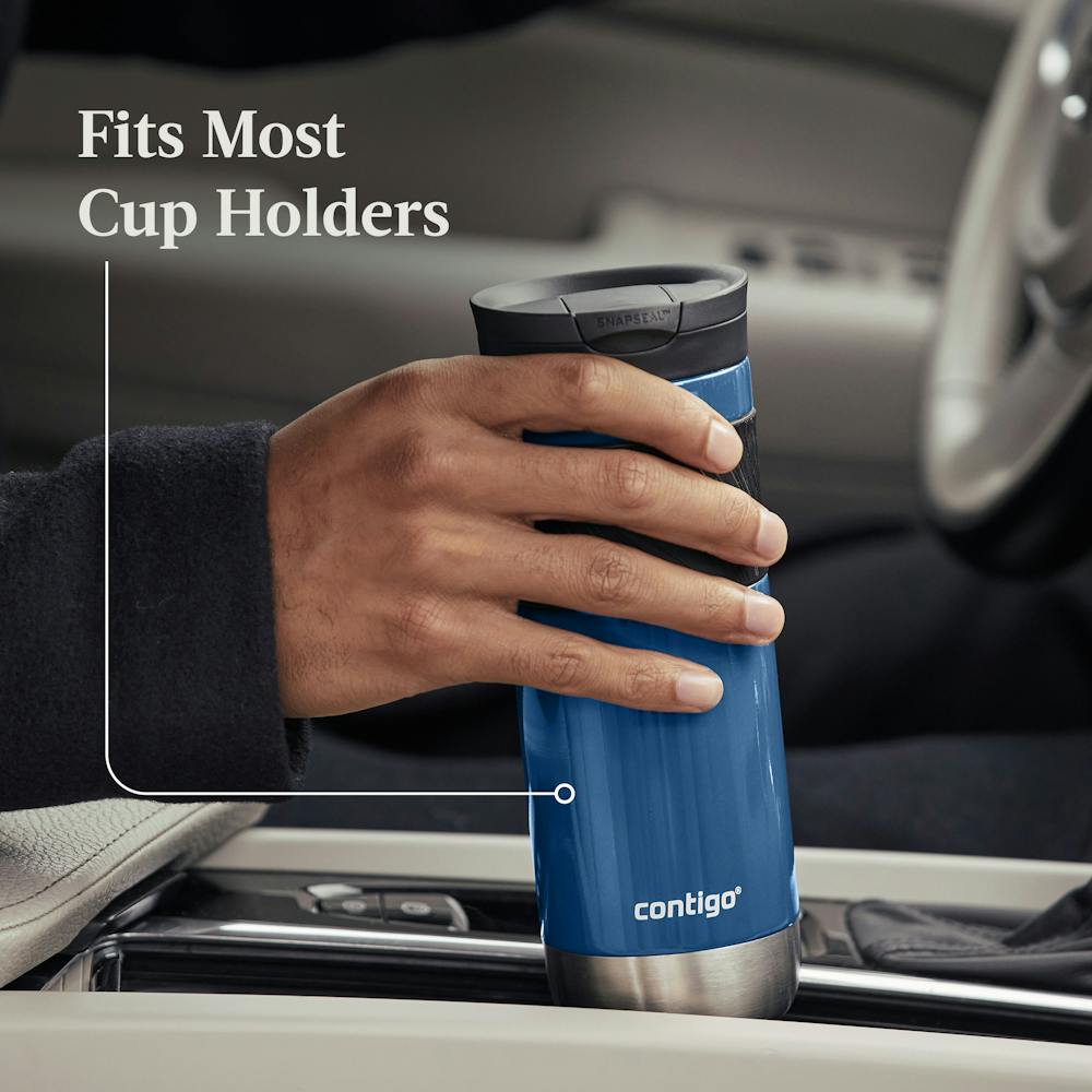 Contigo® Byron 2.0 Stainless Steel Travel Mug with SNAPSEAL™ Lid and Grip, 20oz (ME5X)