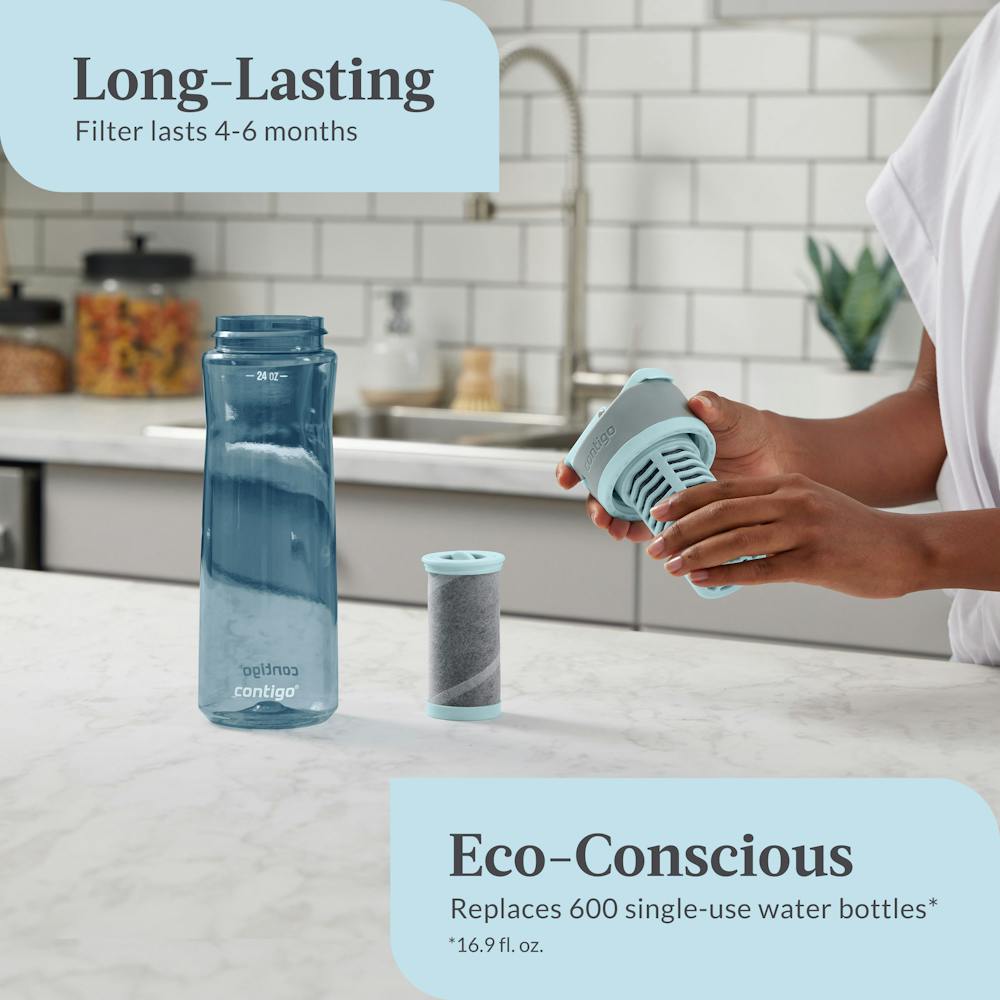 Contigo® Clybourn Freeflow Filtration Tritan Water Bottle with AUTOSEAL® LID, 24oz (ADG9)