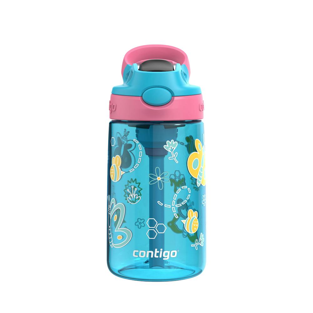 Contigo® Kids Water Bottle with Redesigned AUTOSPOUT® Straw, 14 oz (5LME)