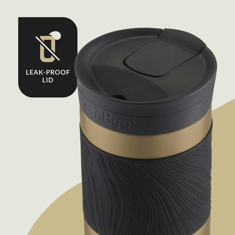 Contigo® Byron 2.0 Stainless Steel Travel Mug with SNAPSEAL™ Lid and Grip, 24oz (783F)