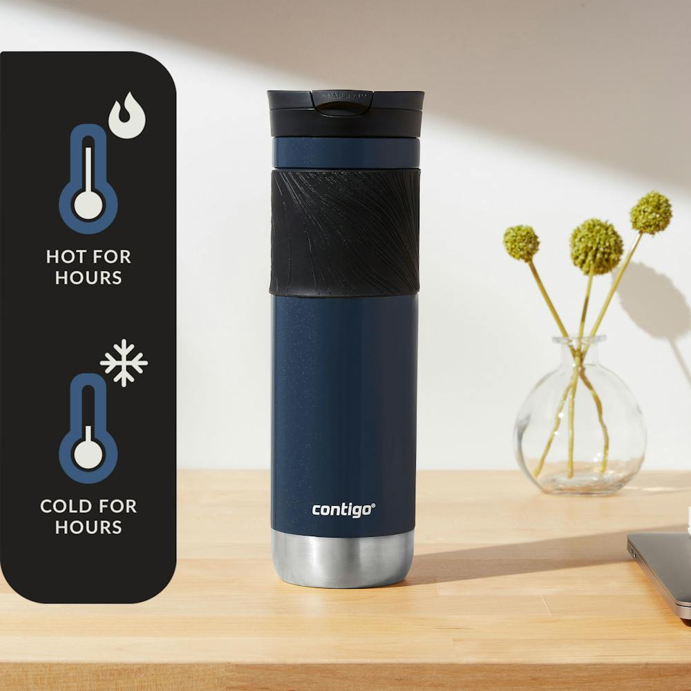 Contigo® Byron 2.0 Stainless Steel Travel Mug with SNAPSEAL™ Lid and Grip, 24oz (783F)