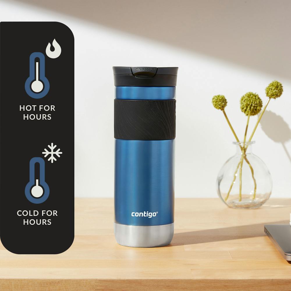 Contigo® Byron 2.0 Stainless Steel Travel Mug with SNAPSEAL™ Lid and Grip, 20oz (ME5X)