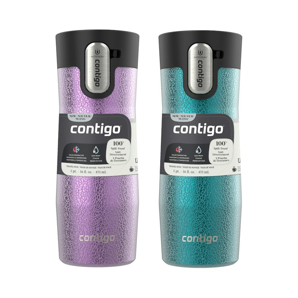Contigo® AUTOSEAL® West Loop Vacuum-Insulated Stainless Steel Travel Mug with Easy-Clean Lid, 16 oz (VW9L)