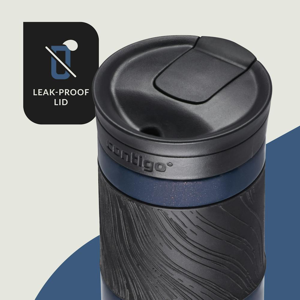Contigo® Byron 2.0 Stainless Steel Travel Mug with SNAPSEAL™ Lid and Grip, 24oz (783F)