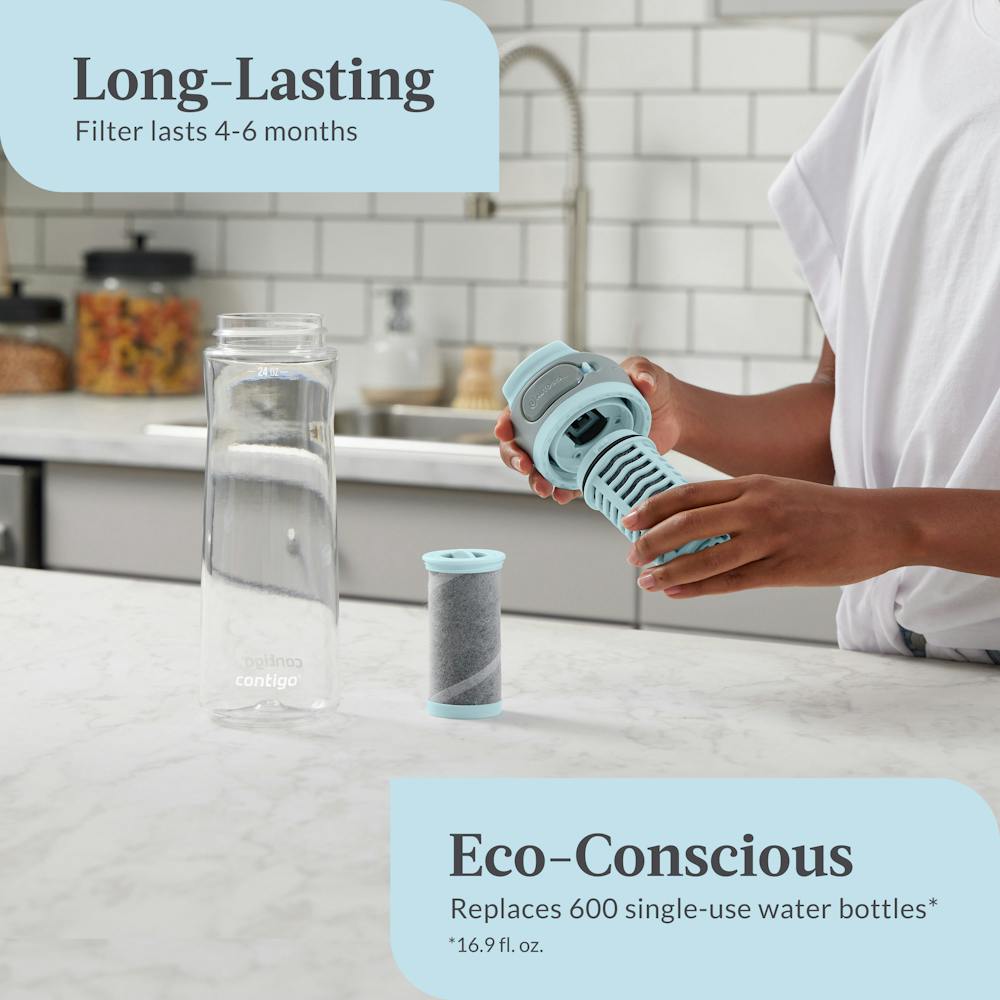 Contigo® Clybourn Freeflow Filtration Tritan Water Bottle with AUTOSEAL® LID, 24oz (ADG9)