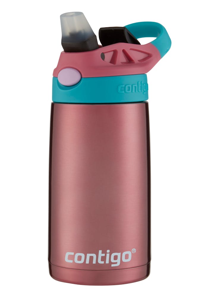 Contigo® Kids Straw Stainless Steel Water Bottle with AUTOSPOUT® Lid, 13oz (ERHJ)