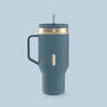 30 oz SnapSeal™ Tumbler (w/ Straw & Handle) (UR48)