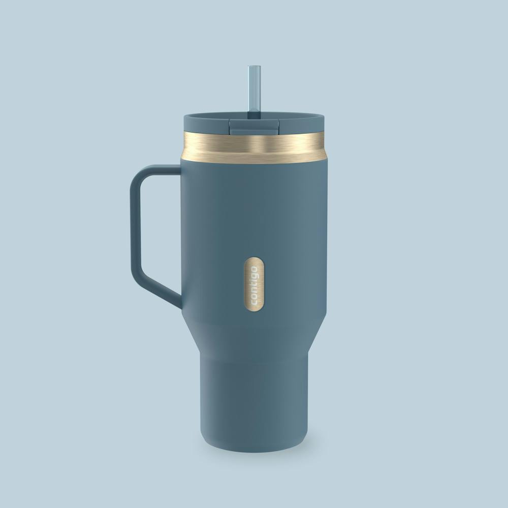 30 oz SnapSeal™ Tumbler (w/ Straw & Handle) (UR48)