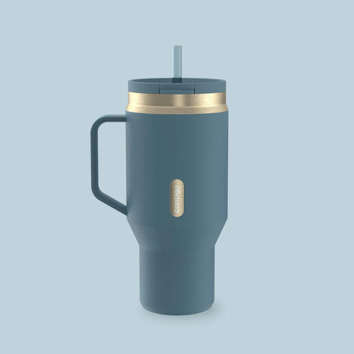 30 oz SnapSeal™ Tumbler (w/ Straw & Handle) (UR48)