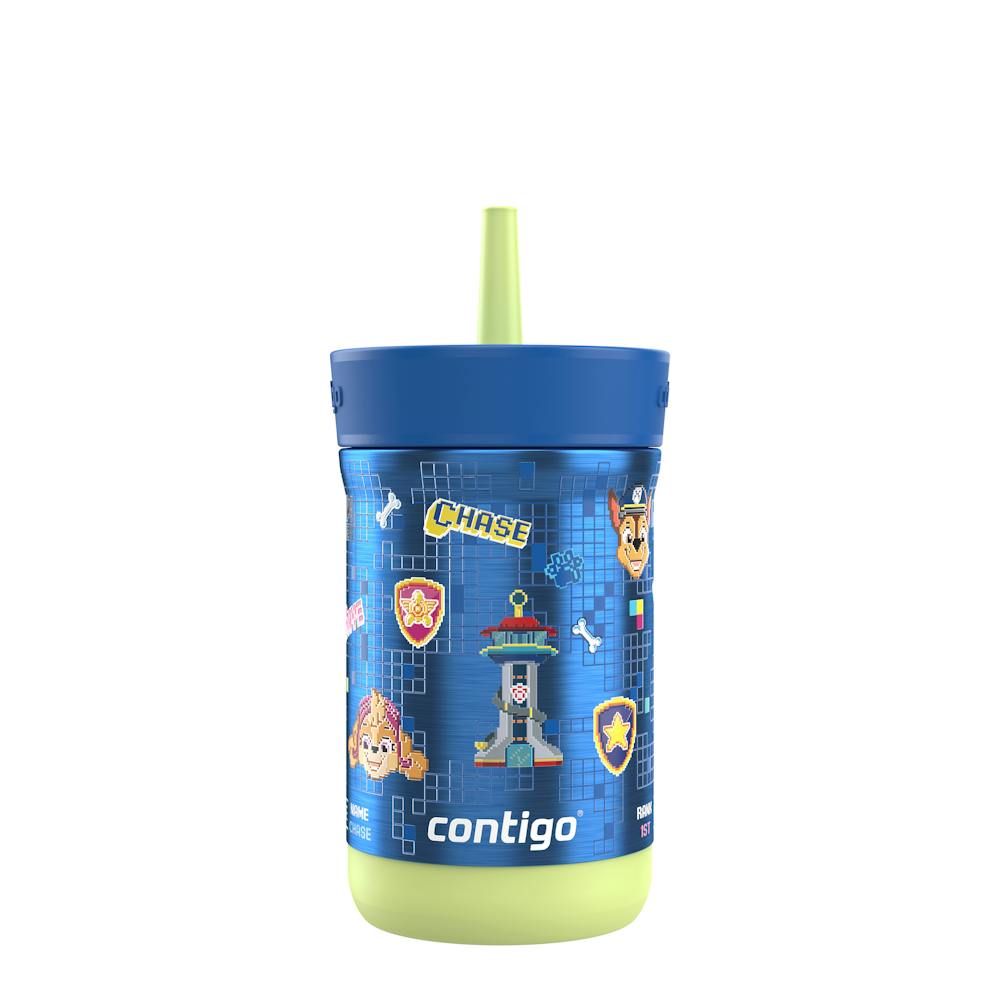 Contigo® Kids Leighton Spill-Proof Stainless Steel Tumbler with Straw, 12oz (B8DX)