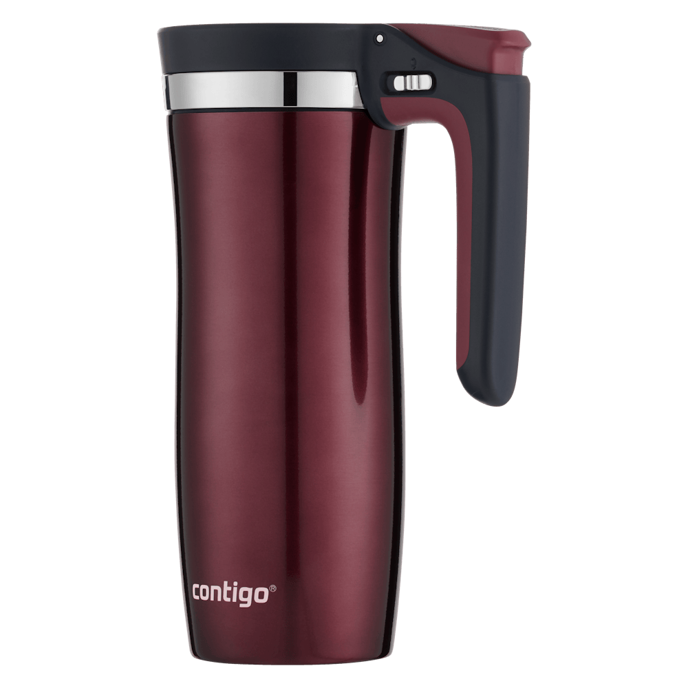 Contigo® Handled AUTOSEAL® Stainless Steel Travel Mug with Easy-Clean Lid, 16oz (C8QO)