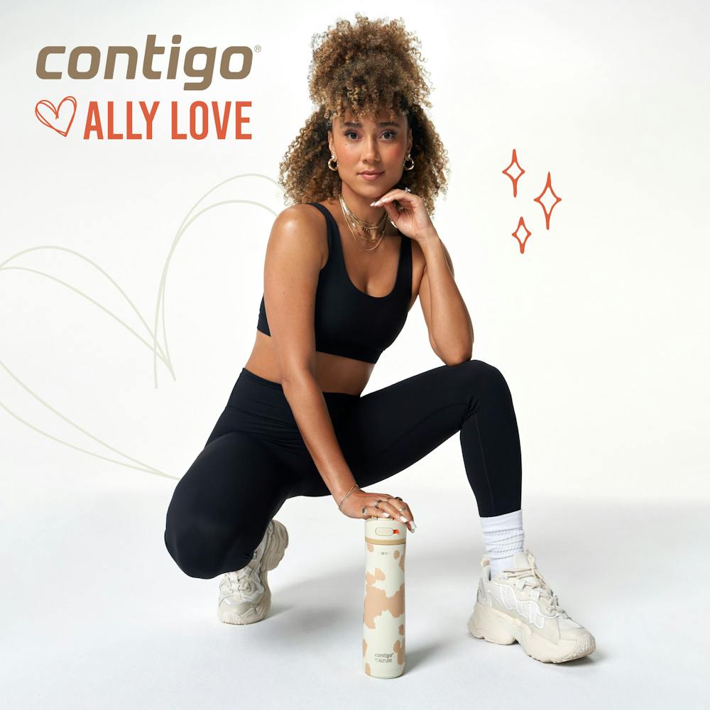 Contigo® x Ally Love Ashland Chill 2.0 Stainless Steel Water Bottle with AUTOSPOUT® Lid, 24oz (VC74)