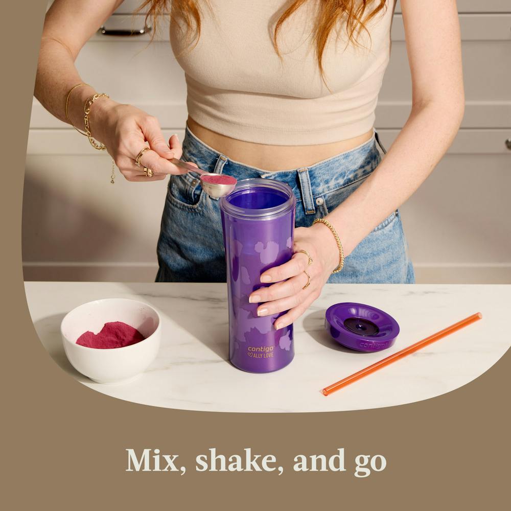 Contigo® x Ally Love Streeterville AUTOCLOSE® Shake & Go® Tumbler, 20oz (BUM6)