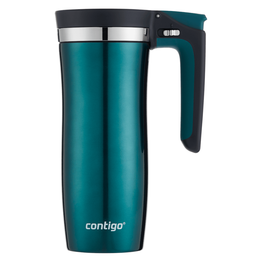 Contigo® Handled AUTOSEAL® Stainless Steel Travel Mug with Easy-Clean Lid, 16oz (C8QO)