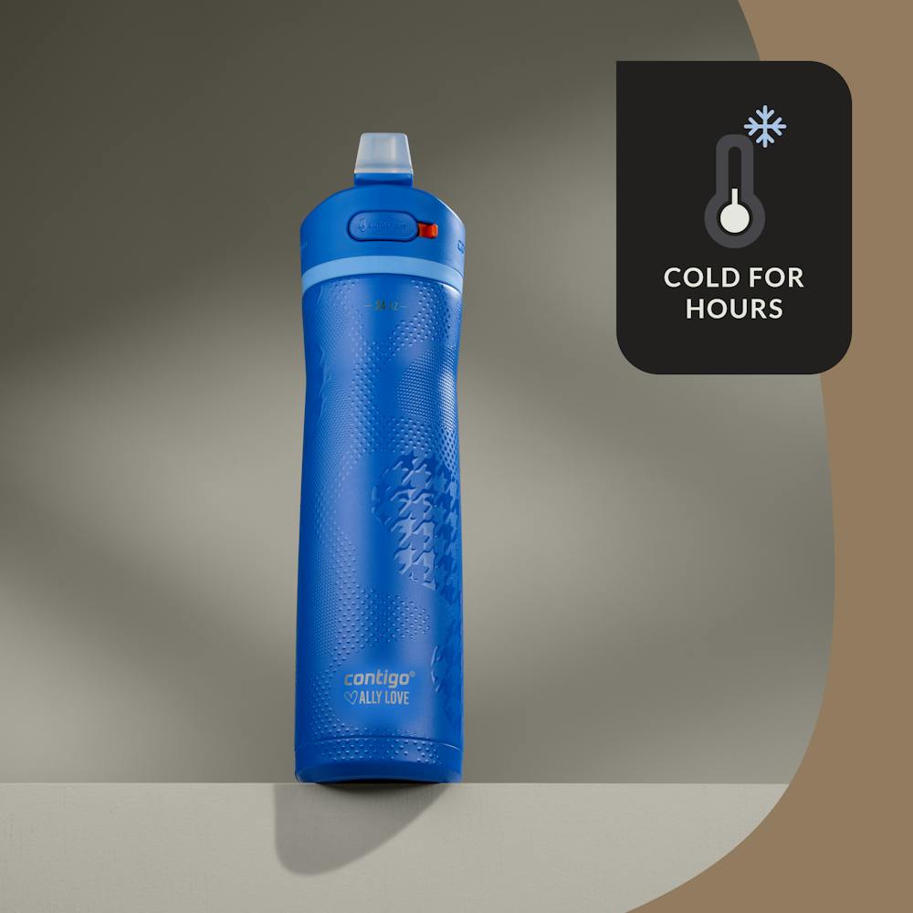 Contigo® x Ally Love Ashland Chill 2.0 Stainless Steel Water Bottle with AUTOSPOUT® Lid, 24oz (VC74)