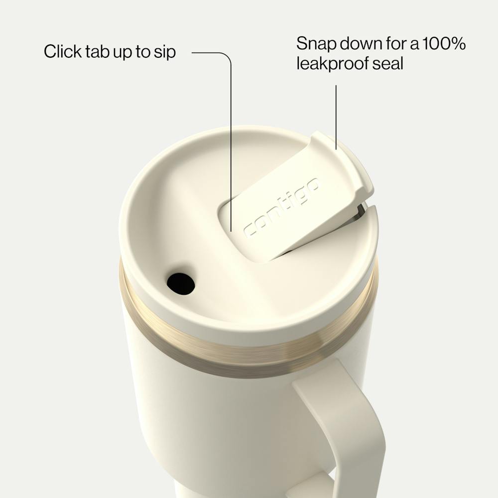 30 oz SnapSeal™ Tumbler (w/ Straw & Handle) (UR48)