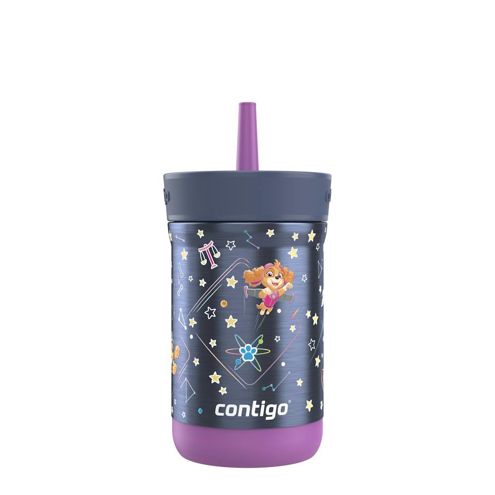 Contigo® Kids Leighton Spill-Proof Stainless Steel Tumbler with Straw, 12oz (B8DX)