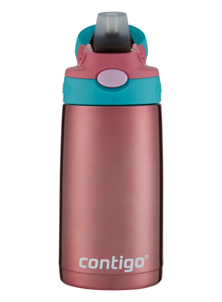 Contigo® Kids Straw Stainless Steel Water Bottle with AUTOSPOUT® Lid, 13oz (ERHJ)