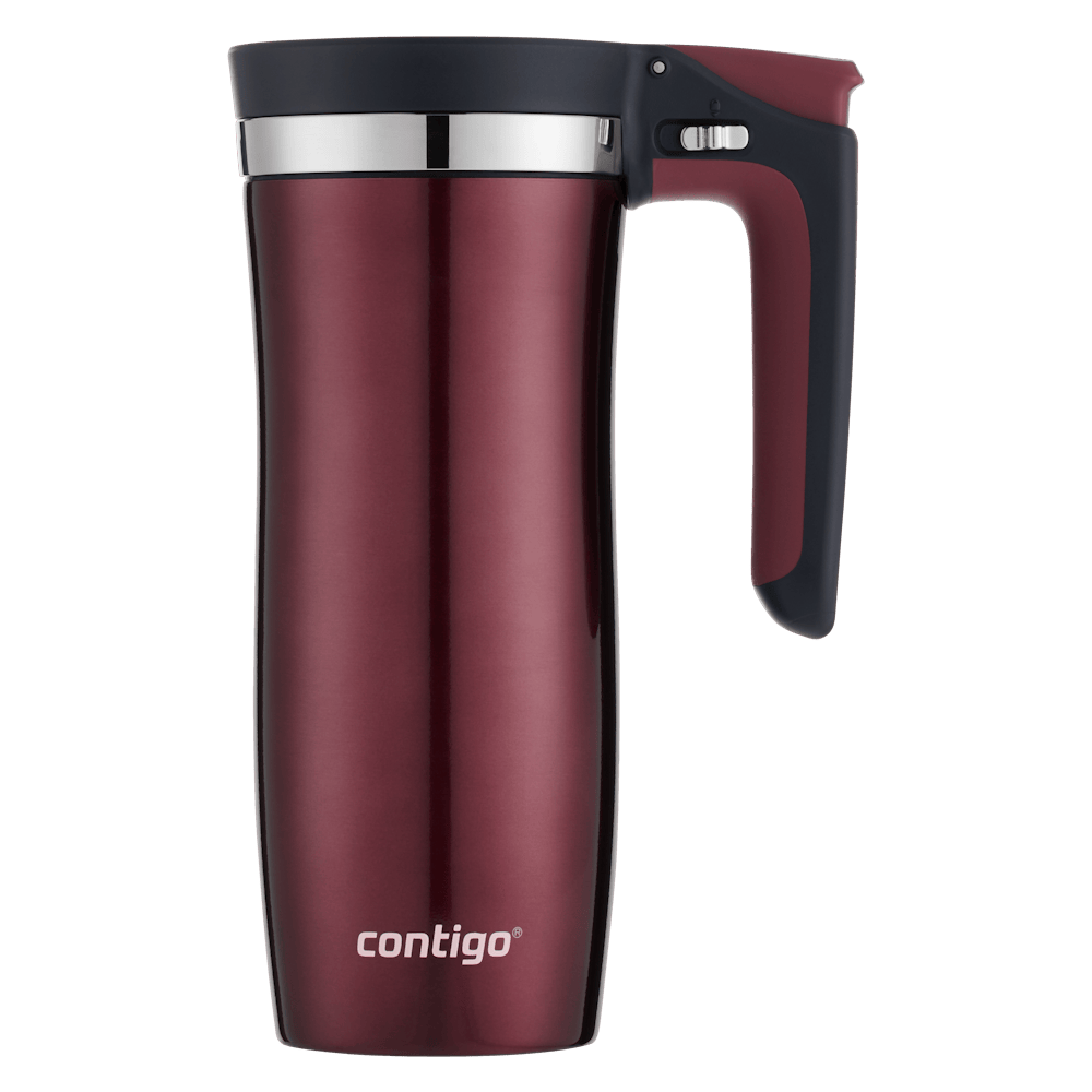 Contigo® Handled AUTOSEAL® Stainless Steel Travel Mug with Easy-Clean Lid, 16oz (C8QO)