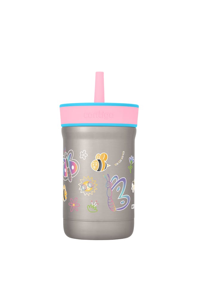Contigo® Kids Leighton Spill-Proof Stainless Steel Tumbler with Straw, 12oz (B8DX)