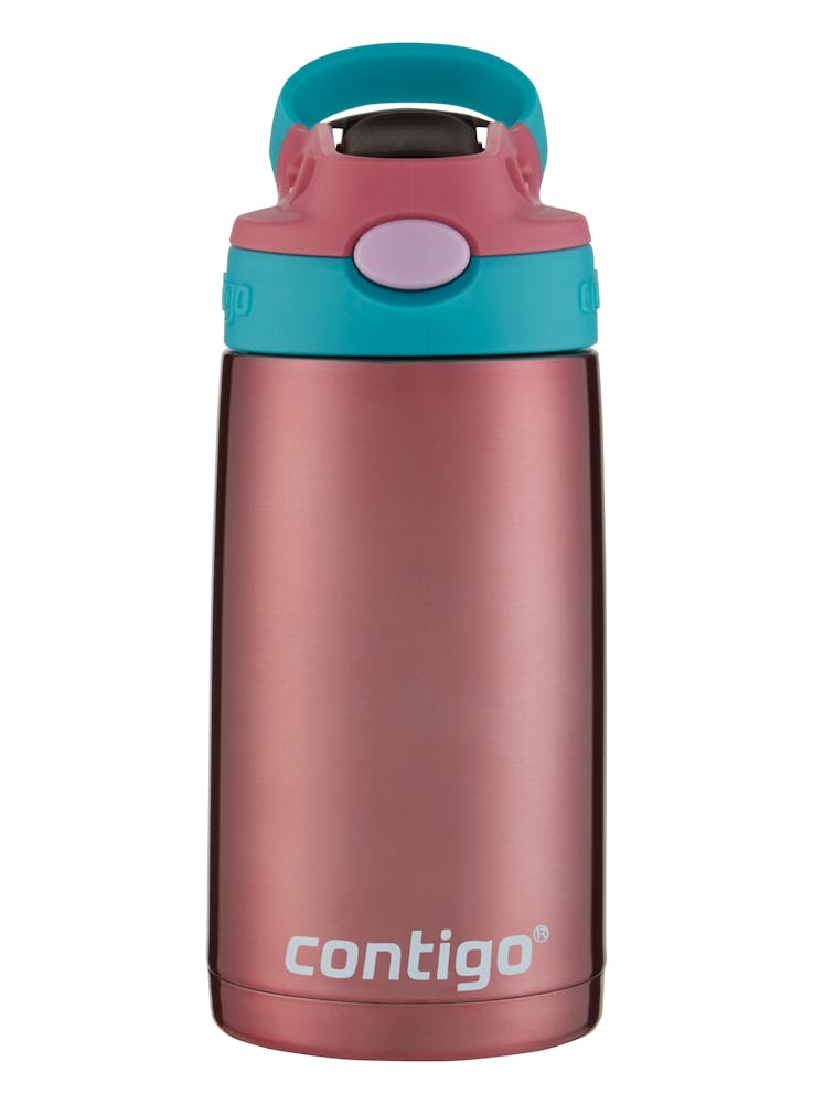Contigo® Kids Straw Stainless Steel Water Bottle with AUTOSPOUT® Lid, 13oz (ERHJ)