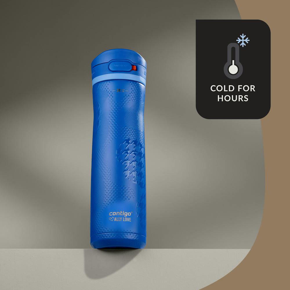 Contigo® x Ally Love Jackson Chill 2.0 Stainless Steel Water Bottle with AUTOPOP® Lid, 24oz (IXAR)