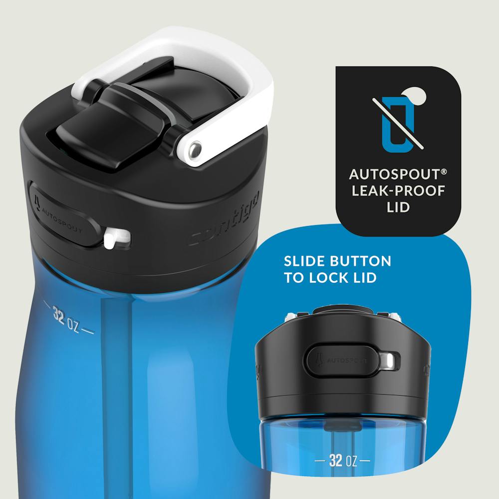 Contigo® Ashland 2.0, Water Bottle with AUTOSPOUT® Lid, 32oz (YTK9)