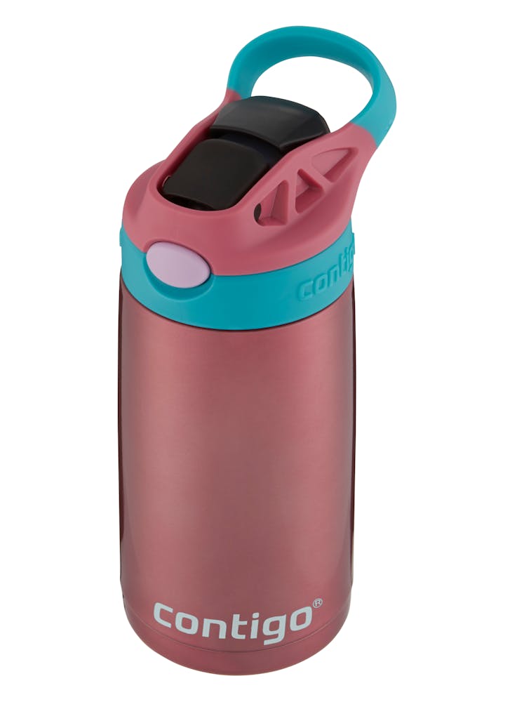 Contigo® Kids Straw Stainless Steel Water Bottle with AUTOSPOUT® Lid, 13oz (ERHJ)