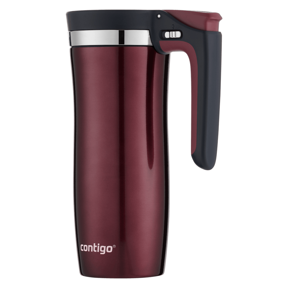 Contigo® Handled AUTOSEAL® Stainless Steel Travel Mug with Easy-Clean Lid, 16oz (C8QO)