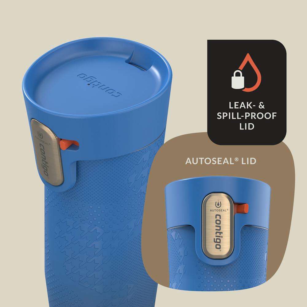 Contigo® x Ally Love West Loop 3.0 Stainless Steel Travel Mug with AUTOSEAL® Easy-Clean Lid, 16oz (88D5)