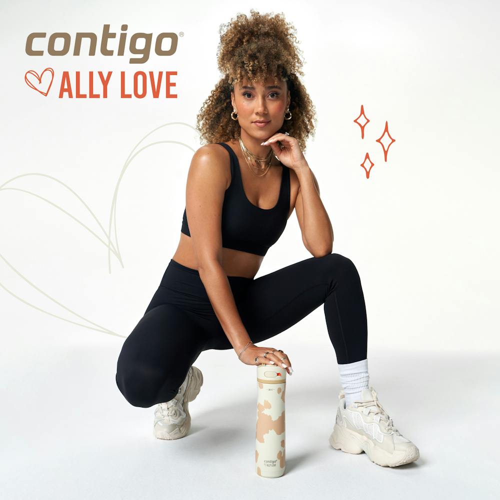 Contigo® x Ally Love Ashland Chill 2.0 Stainless Steel Water Bottle with AUTOSPOUT® Lid, 24oz (VC74)