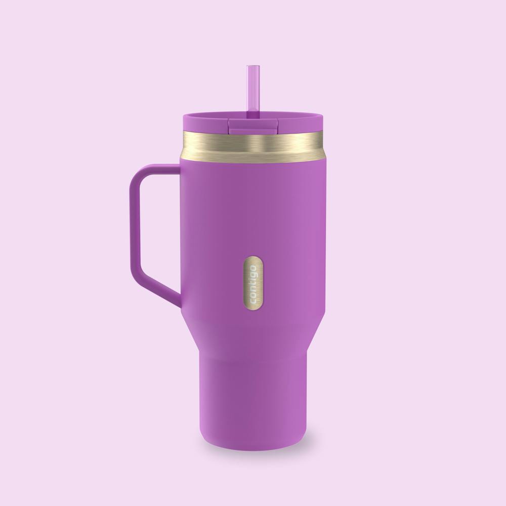 30 oz SnapSeal™ Tumbler (w/ Straw & Handle) (UR48)