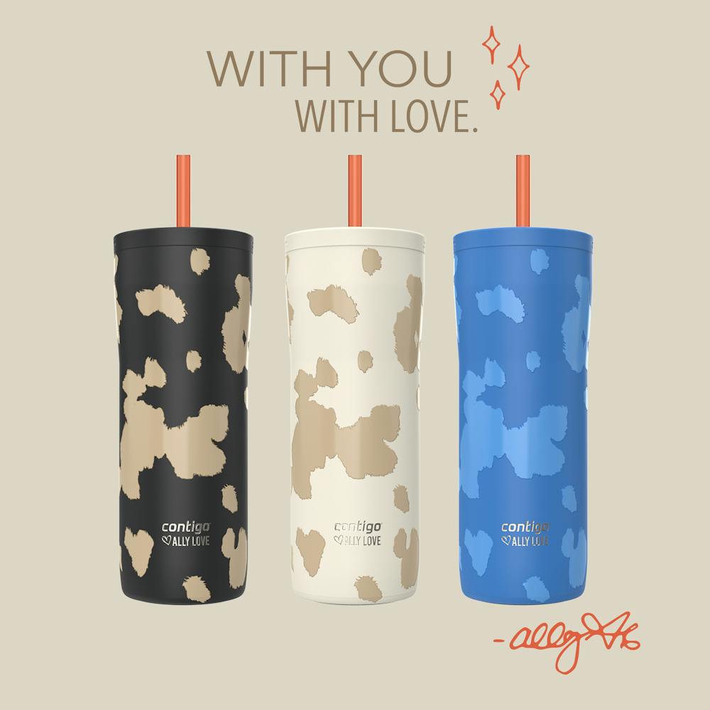 Contigo® x Ally Love Streeterville 2.0 Stainless Steel Tumbler with Straw, 24oz (D3N4)
