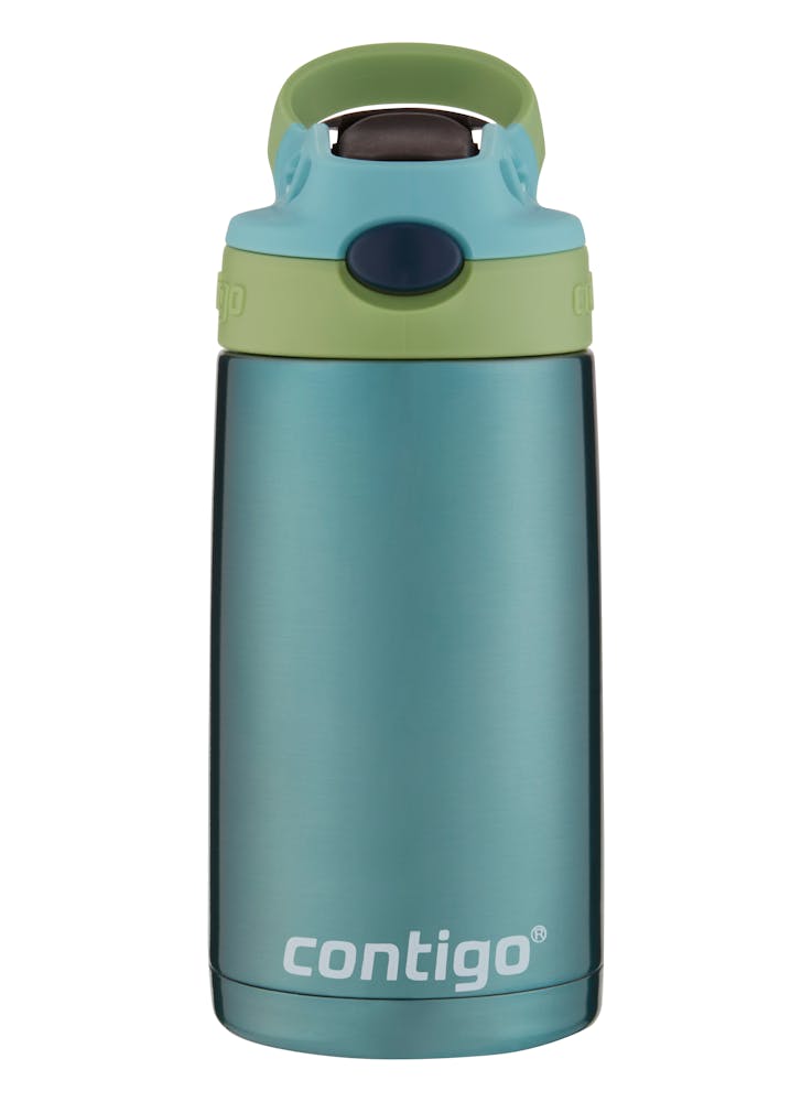 Contigo® Kids Straw Stainless Steel Water Bottle with AUTOSPOUT® Lid, 13oz (ERHJ)