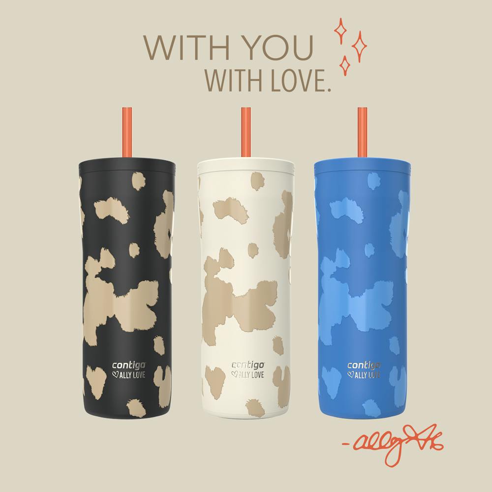 Contigo® x Ally Love Streeterville 2.0 Stainless Steel Tumbler with Straw, 24oz (D3N4)
