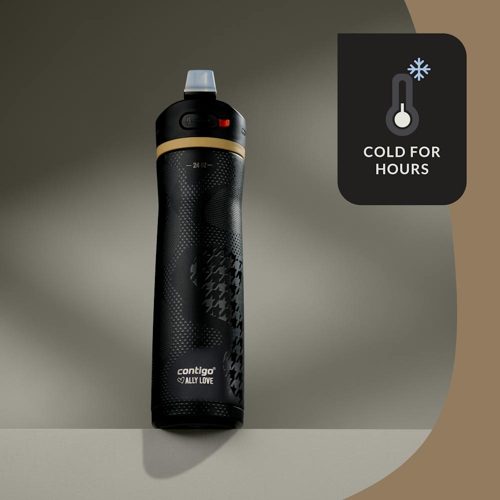 Contigo® x Ally Love Ashland Chill 2.0 Stainless Steel Water Bottle with AUTOSPOUT® Lid, 24oz (VC74)