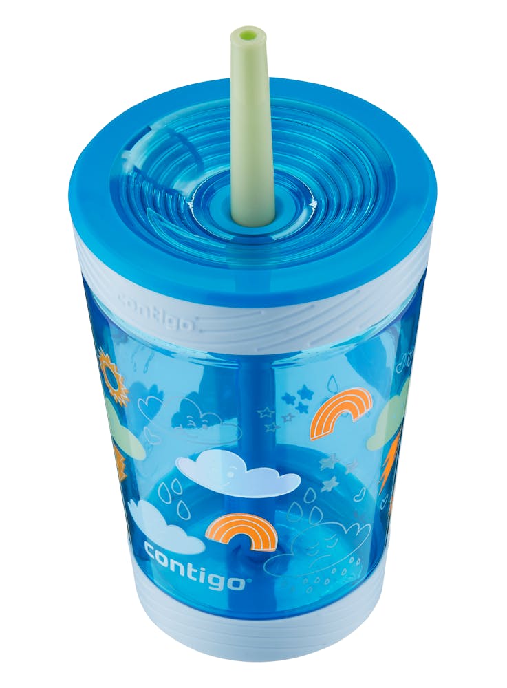 Contigo® Kids Spill-Proof Tumbler with Straw, 14oz., 2 Pack (QLKB)