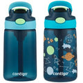 Contigo® Kids Water Bottle with Redesigned AUTOSPOUT® Straw, 14 oz, 2 pack (KNS0)