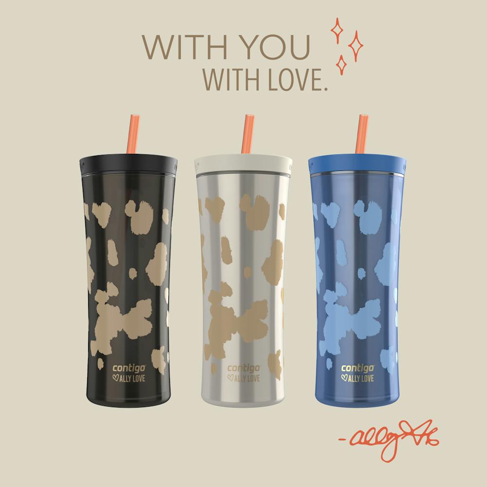 Contigo® x Ally Love Streeterville AUTOCLOSE® Shake & Go® Tumbler, 20oz (BUM6)